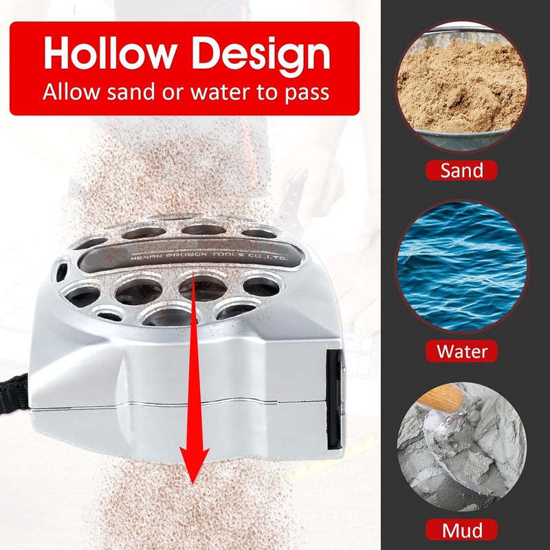 HOTBEST Tape Measure 25FT/7.5M Stainless Steel Measuring Tape Almighty Tools Waterproof Retractable Measure Ruler Cinta Metrica Handy Measurement Tape for Construction Household Woodworking - Image 4